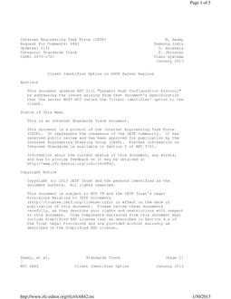 IETF RFC 6842