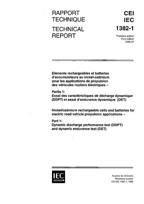 IEC/TS 61382-1 Ed. 1.0 b:1996