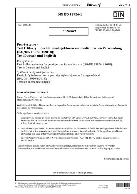 DIN ISO 13926-1 - DRAFT