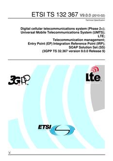 ETSI TS 132 367