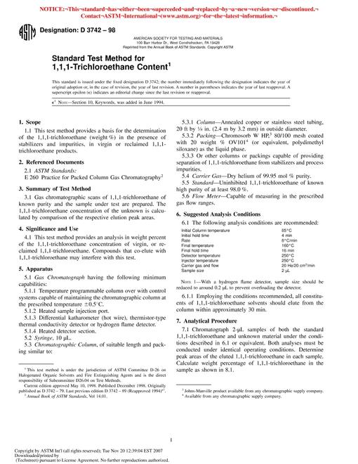 ASTM D3742-98