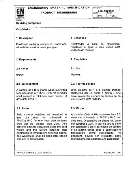 GMSA EMS 9309537