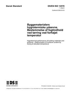 DANSK DS/EN ISO 12570