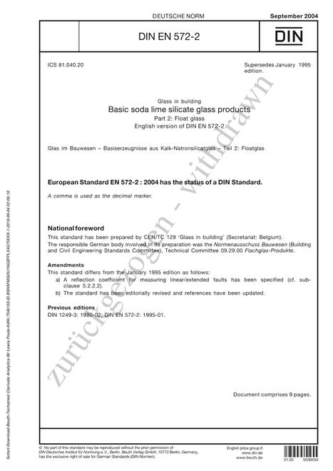 DIN EN 572-2
