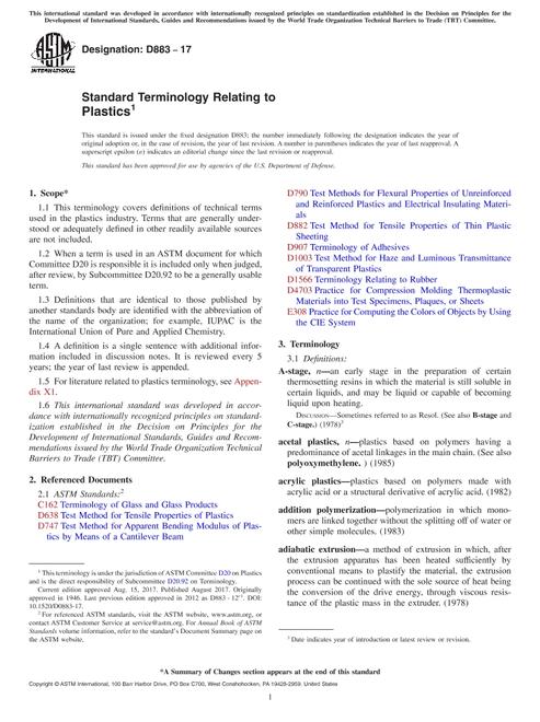 ASTM D883-17