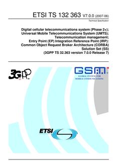 ETSI TS 132 363