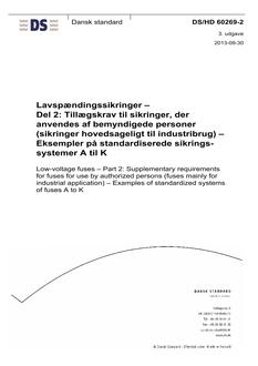DANSK DS/HD 60269-2