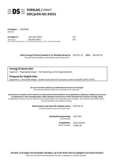 DANSK DSF/PREN ISO 24551