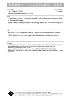 CEI EN 62037-3
