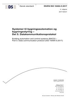 DANSK DS/EN ISO 16484-5