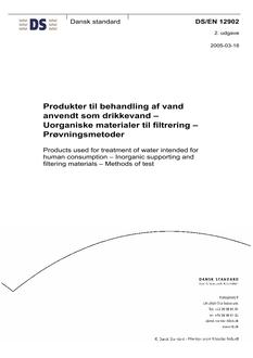 DANSK DS/EN 12902
