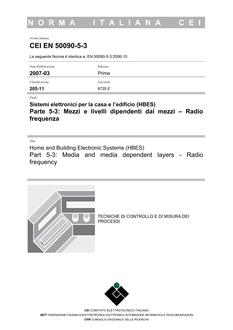 CEI EN 50090-5-3