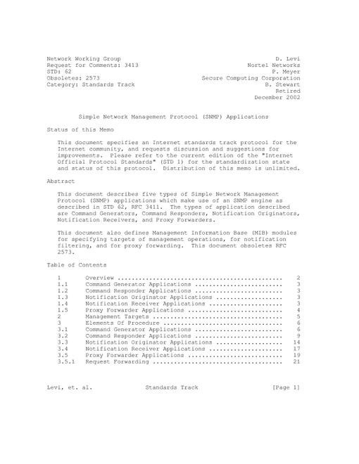 IETF RFC 3413