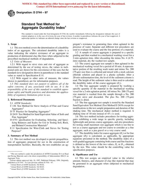 ASTM D3744-97