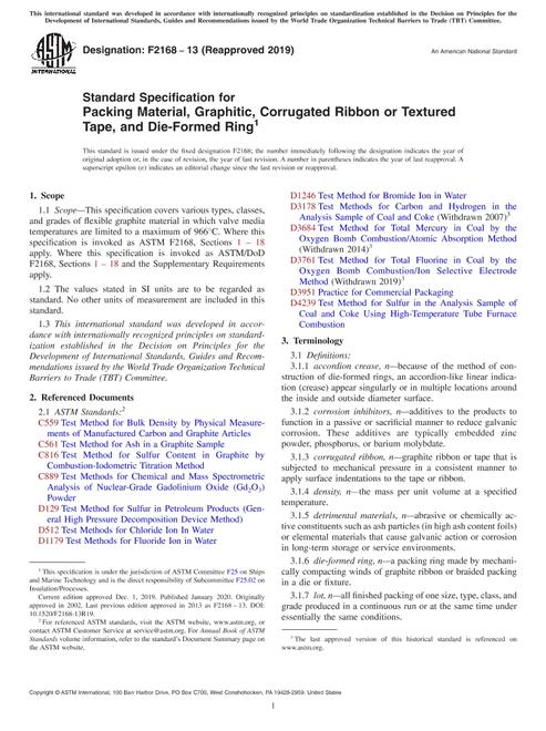 ASTM F2168-13(2019)