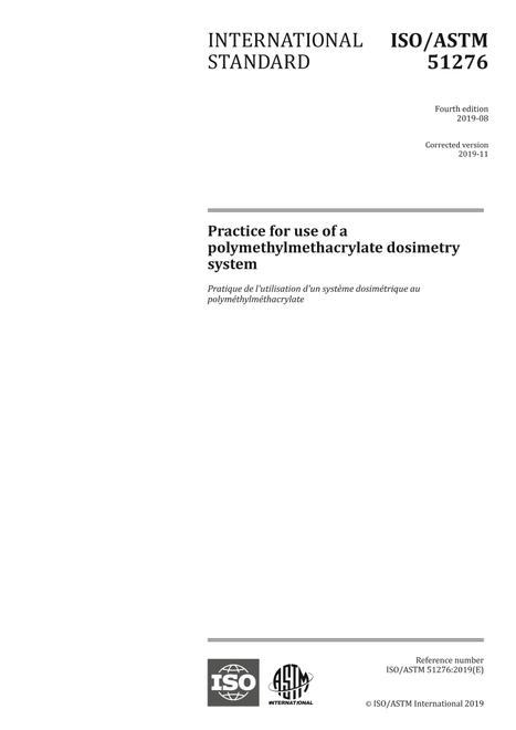 ISO/ASTM 51276:2019