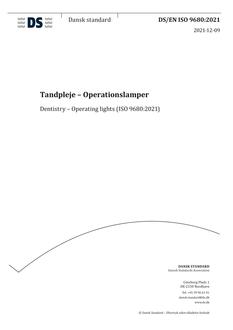 DANSK DS/EN ISO 9680