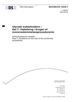 DANSK DS/CEN/CR 13445-7