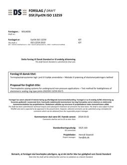 DANSK DSF/FPREN ISO 13259