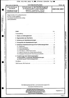 VDI VDI/VDE 2601