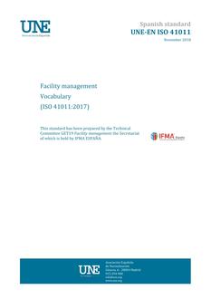 AENOR UNE-EN ISO 41011