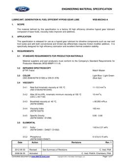 FORD WSS-M2C942-A