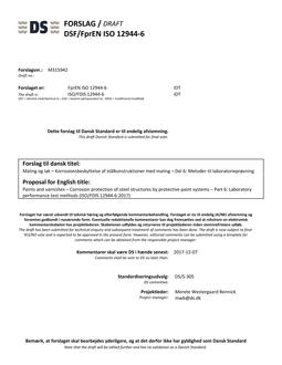DANSK DSF/FPREN ISO 12944-6