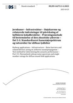 DANSK DS/EN 16272-3-1