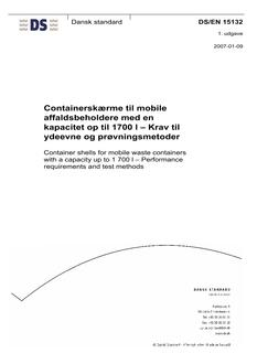 DANSK DS/EN 15132