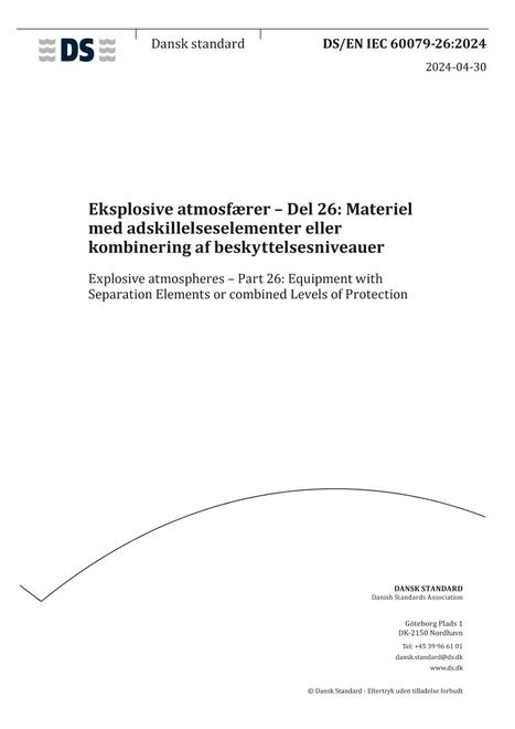 DANSK DS/EN IEC 60079-26