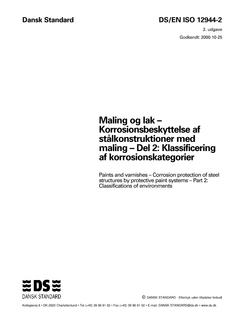 DANSK DS/EN ISO 12944-2