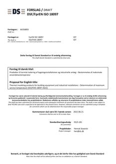 DANSK DSF/FPREN ISO 18097