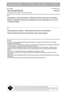 CEI EN 60749-40