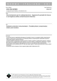 CEI EN 62363