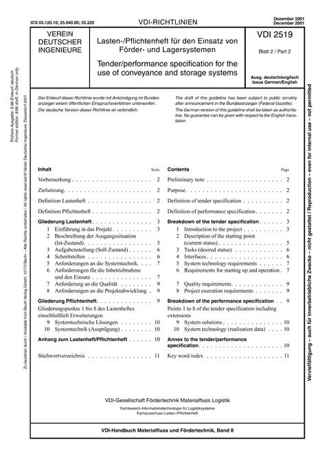 VDI VDI 2519 BLATT 2