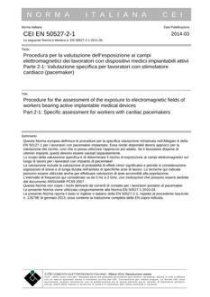 CEI EN 50527-2-1