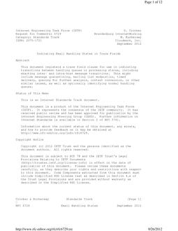 IETF RFC 6729