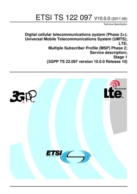 ETSI TS 122 097