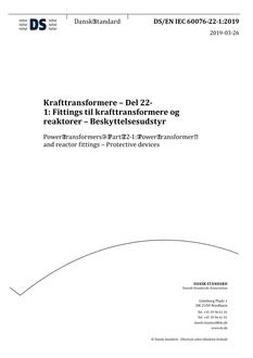 DANSK DS/EN IEC 60076-22-1