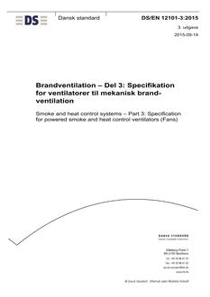DANSK DS/EN 12101-3