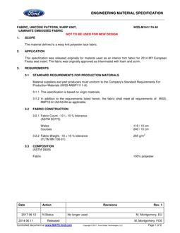 FORD WSS-M1H1174-A1