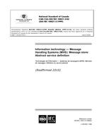 CAN/CSA-ISO/IEC 10021-5-02 (R2015)