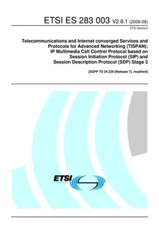 ETSI ES 283 003