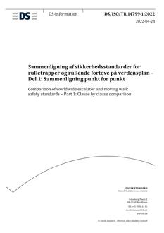 DANSK DS/ISO/TR 14799-1