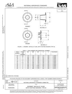 AIA NASM16491/1