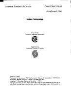 CAN/CSA F378-87 (R2004)