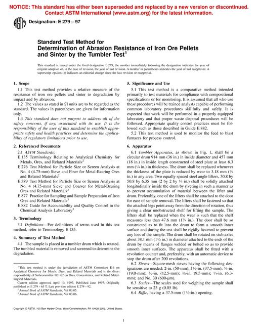 ASTM E279-97