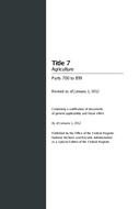 CFR 7CFR 700-899