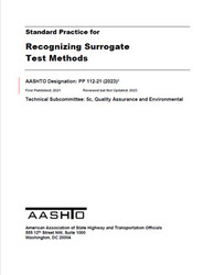 AASHTO PP 112-21 (2023)