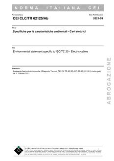CEI CLC/TR 62125
